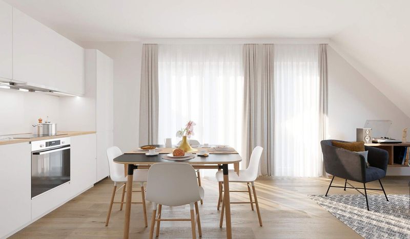 Moderne Ferienwohnung im Dachgeschoss an der Ostsee als solide Investition